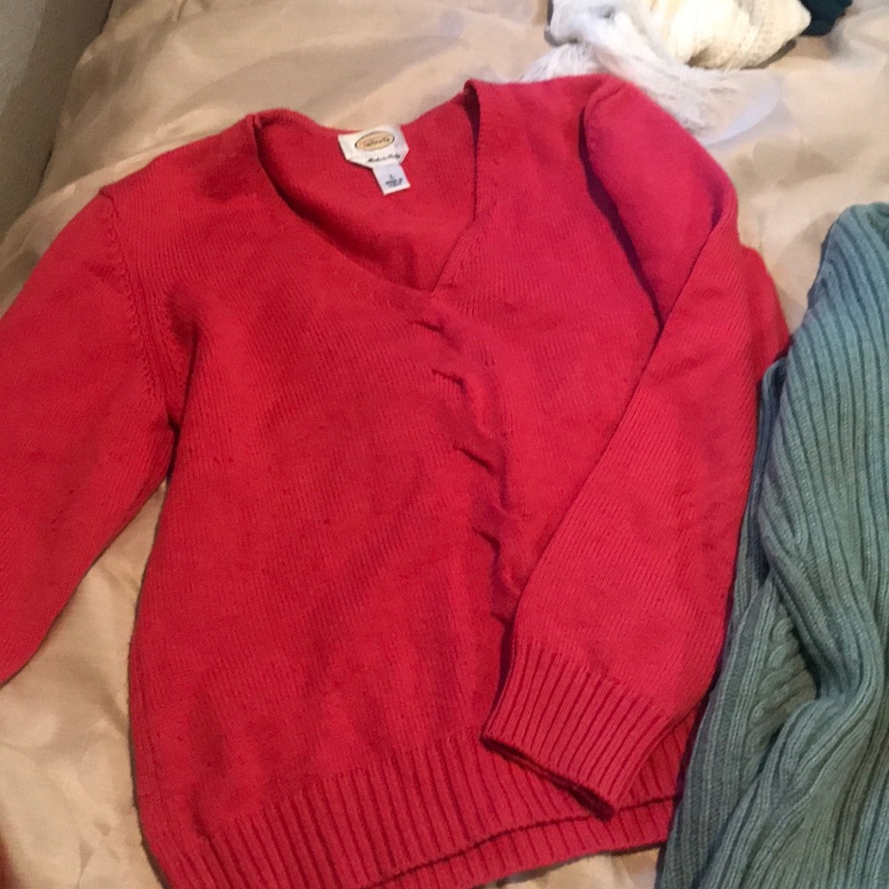2 thick sweaters